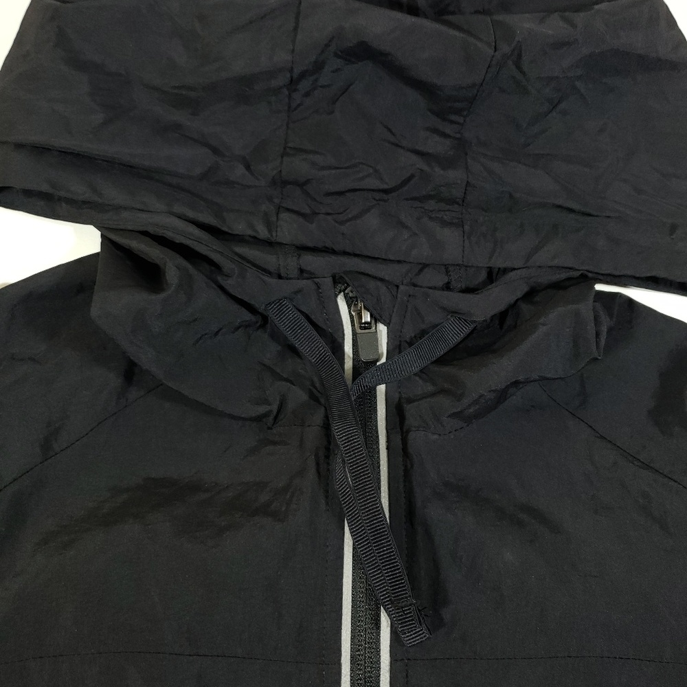 Fabletics Womens Solid Black Zip Up Jacket Small - image 4